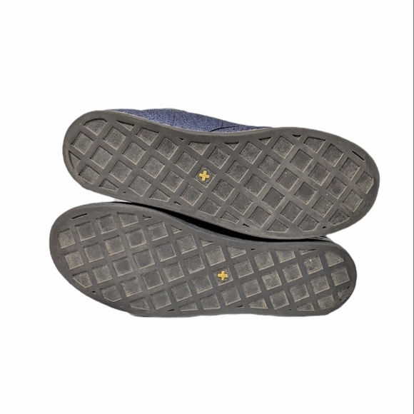 Dr. Martens Belmont Blue Canvas Air Wick Air Cushion Soles Women Size 10 - Picture 8 of 8